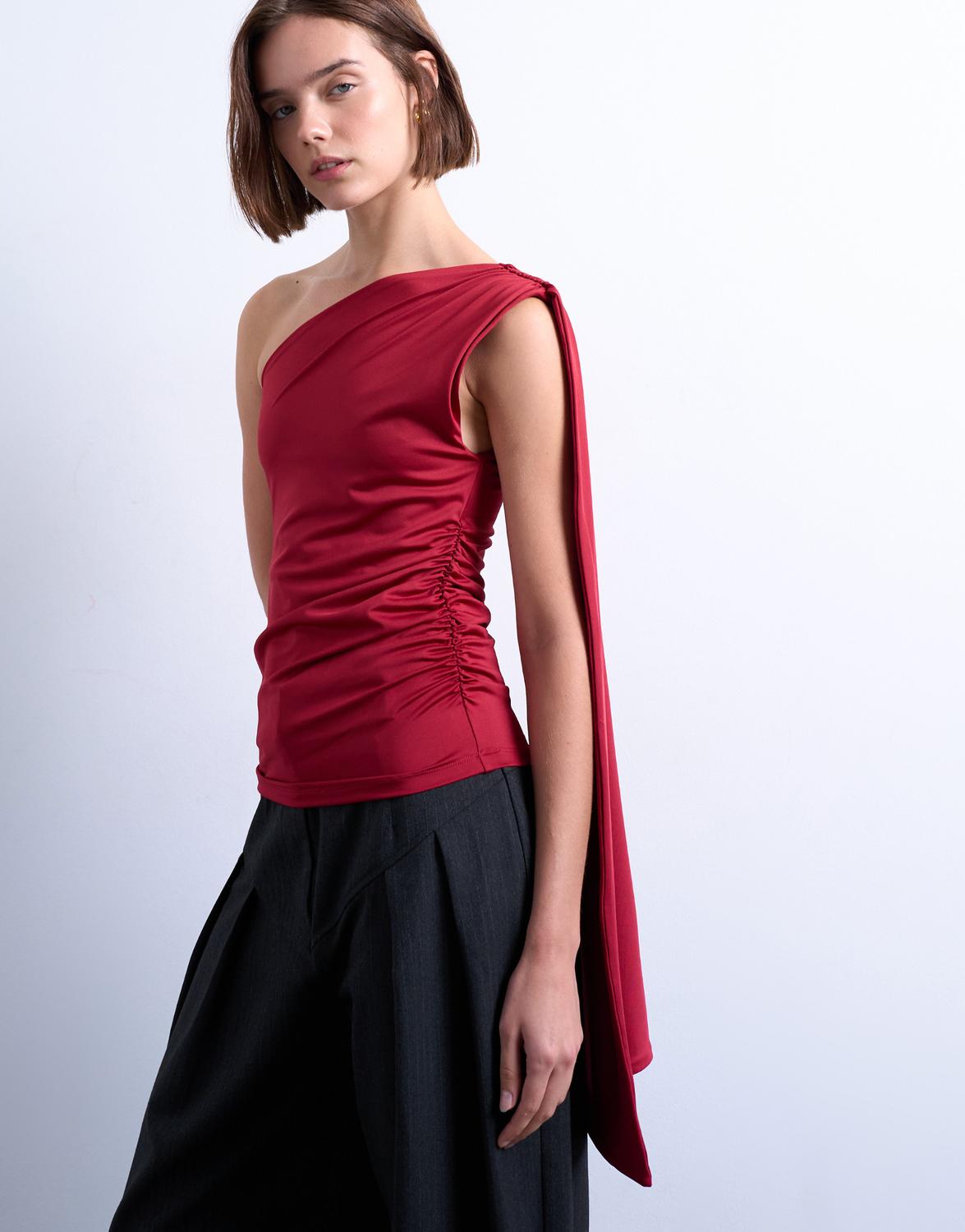 TSKATY ASYMMETRIC TOP